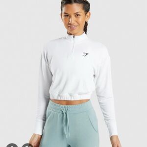 Gymshark Pippa Half-Zip Training Pullover - Size Medium